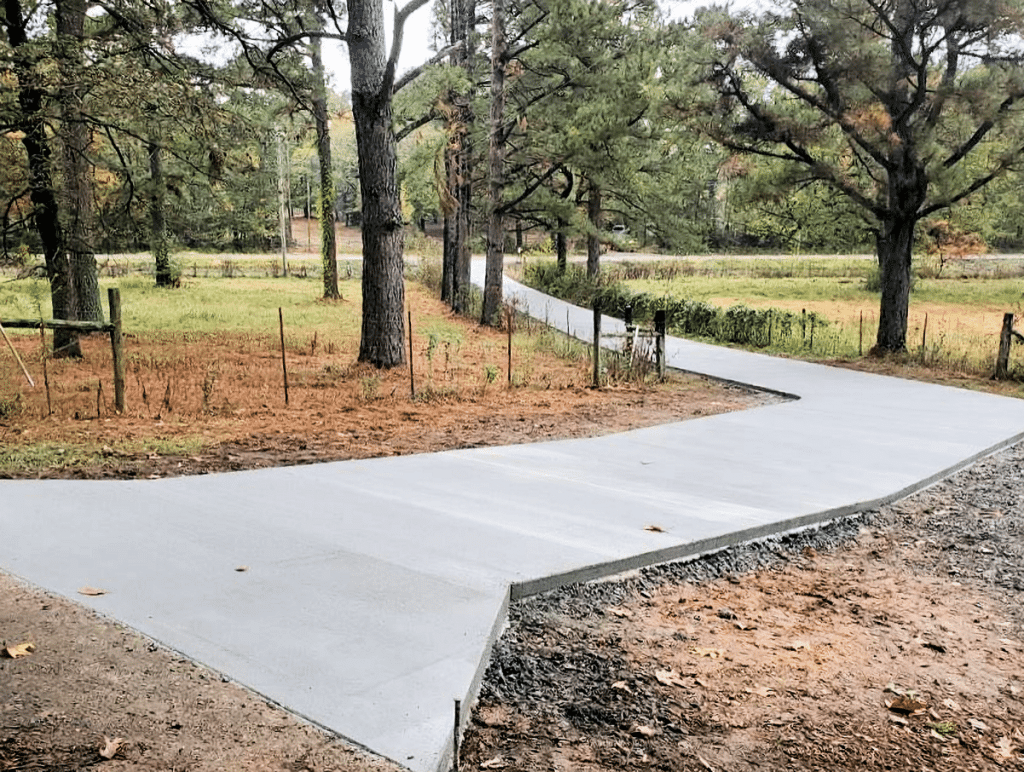 Concrete, Construction, & Dirt Work Across Central Arkansas by Tullous Construction in Russellville, AR.