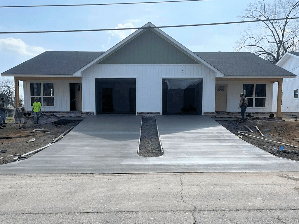 Concrete, Construction, & Dirt Work Across Central Arkansas by Tullous Construction in Russellville, AR.